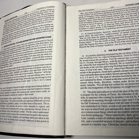 Vintage Saint Joseph Edition Of The New American Bible 1992 Catholic Book Pub - Picture 9 of 12